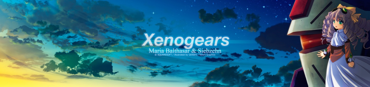 genshi, landscape, maria_balthasar, mecha, seibzehn, xenogears