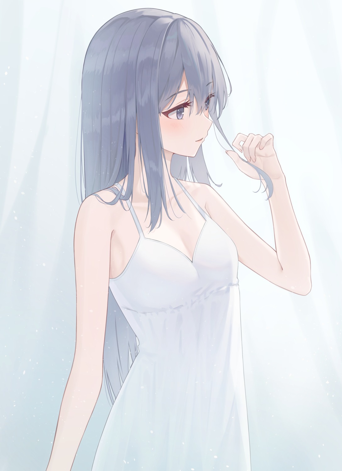 cleavage, dress, shands, summer_dress