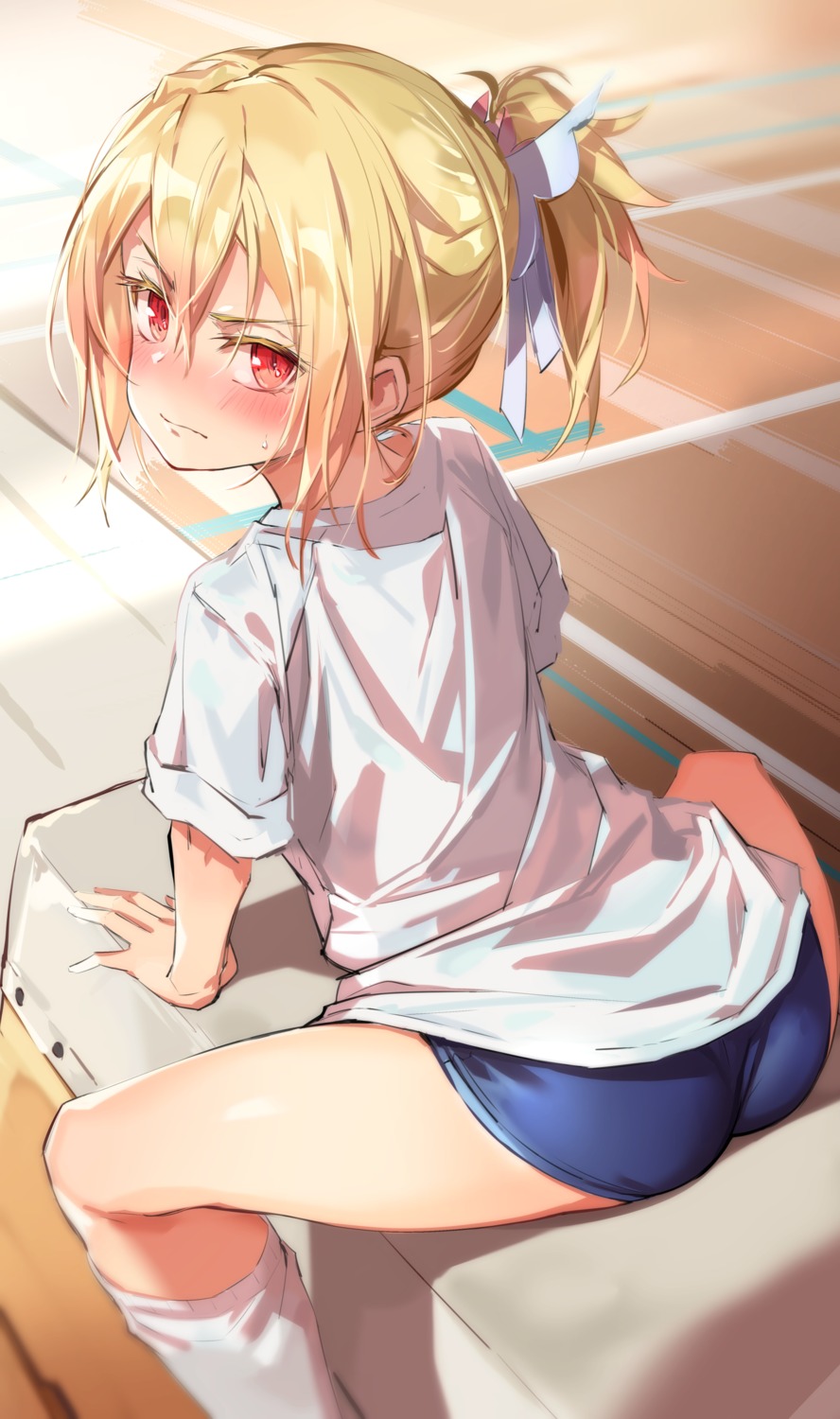 ass, buruma, fuyou_lilienthal_yuuna, gym_uniform, michairu., yuuki_yuuna_wa_yuusha_de_aru