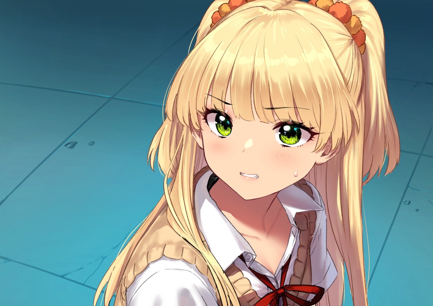 bishoujo_senshi_sailor_moon, jougasaki_rika, parody, seifuku, sweater, the_idolm@ster, the_idolm@ster_cinderella_girls, tsukino_usagi