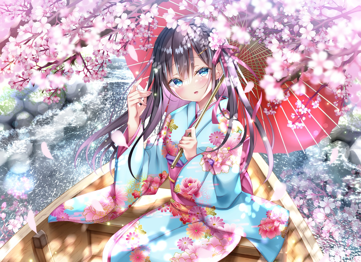 kimono, nae-nae, umbrella
