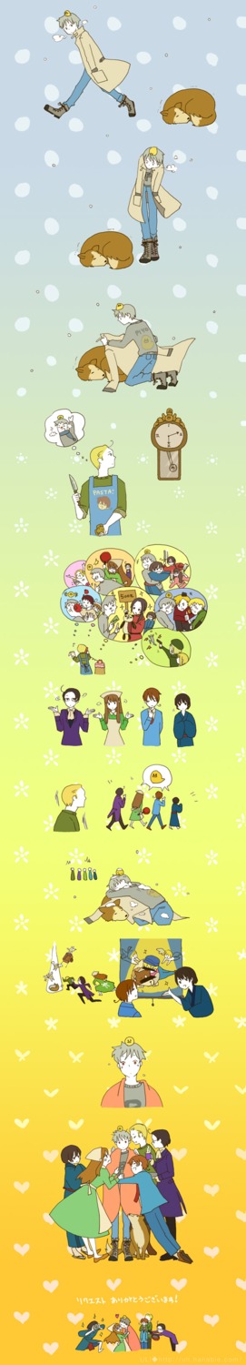 austria, china, dress, france, germany, hetalia_axis_powers, hungary, japan
