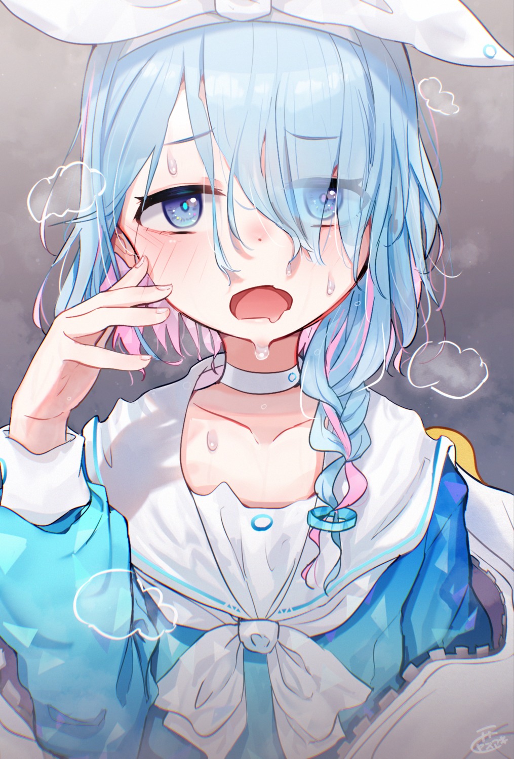 arona_(blue_archive), blue_archive, nishi_yasuaki, seifuku