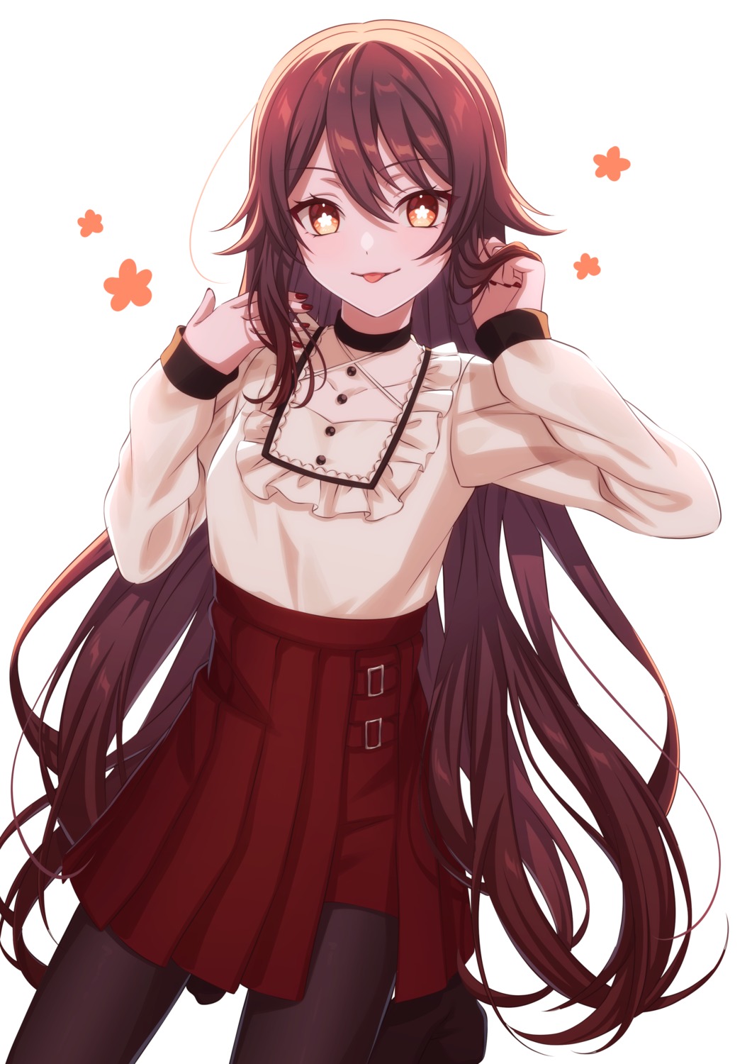genshin_impact, hu_tao, pantyhose, pochimaru_(marumaru_wanwan)