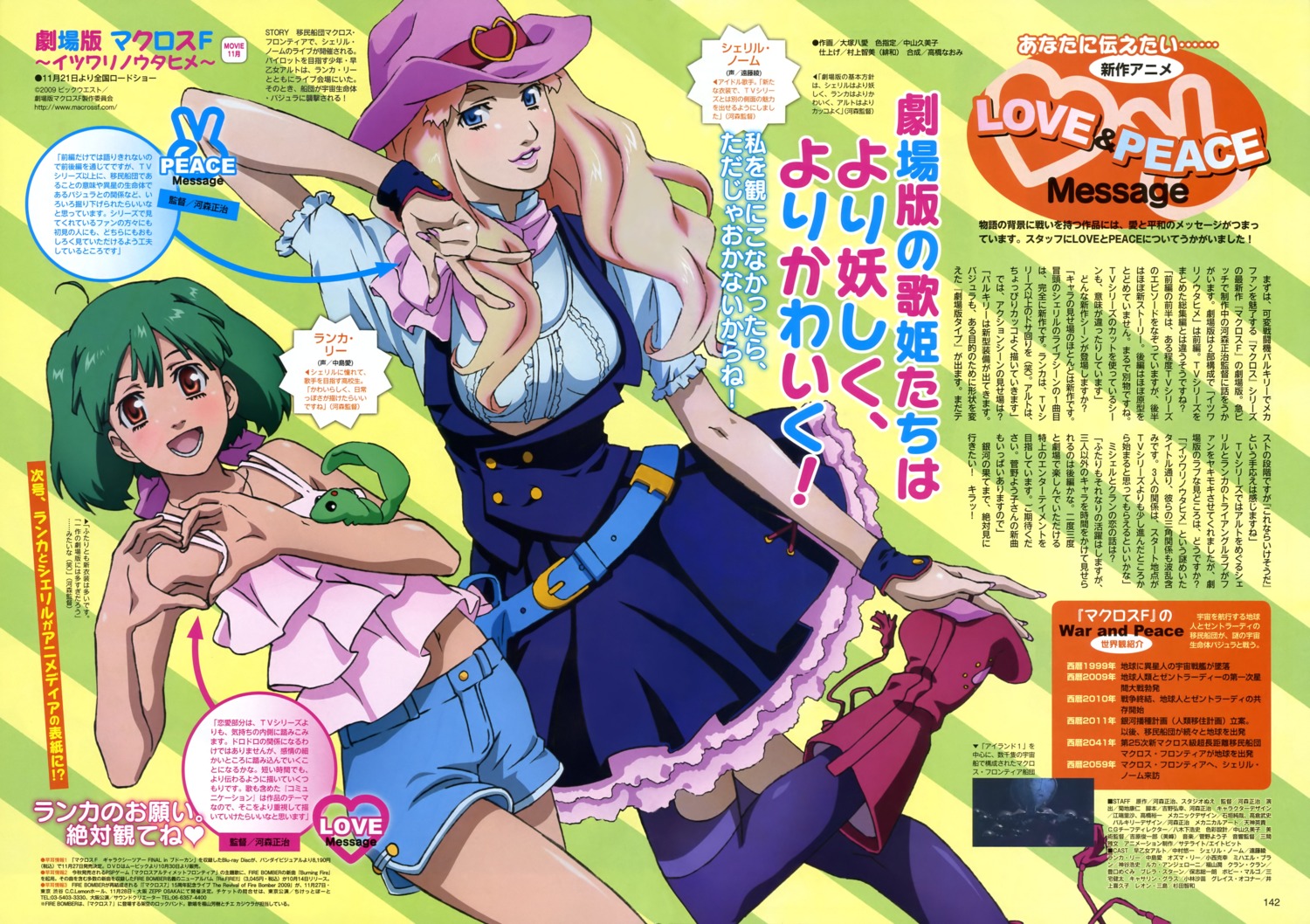 ai-kun, dress, lolita_fashion, macross, macross_frontier, ootsuka_yae, ranka_lee, sheryl_nome