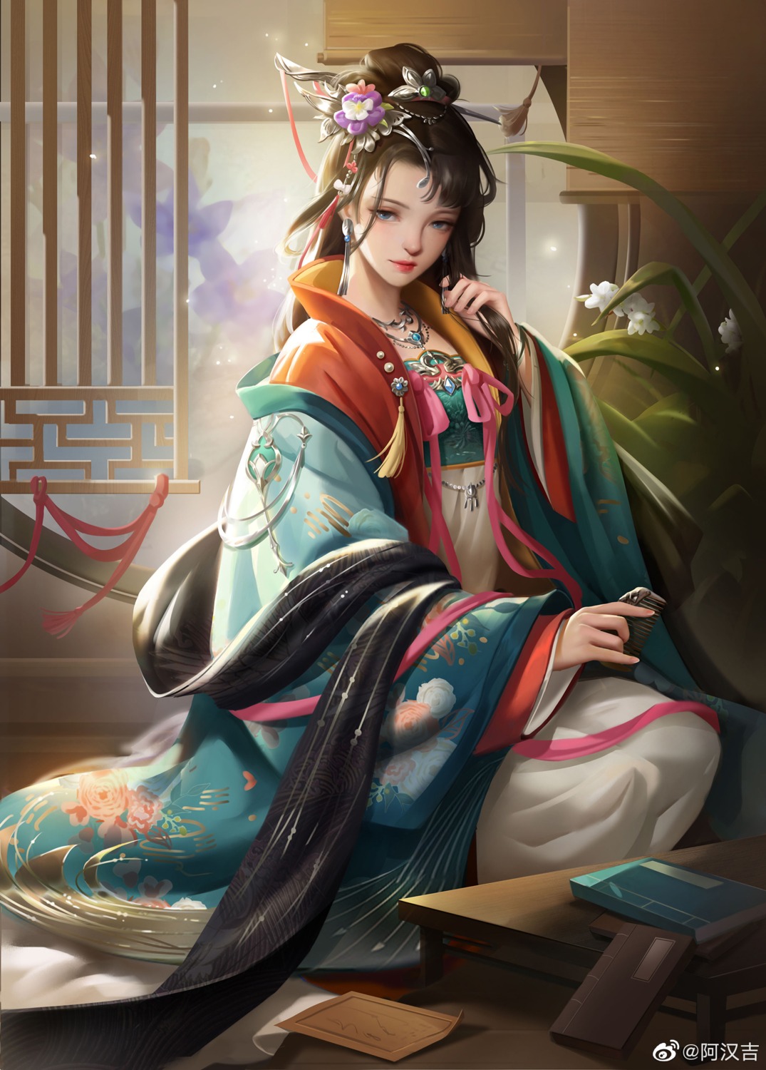 asian_clothes, hanji_zheng, watermark