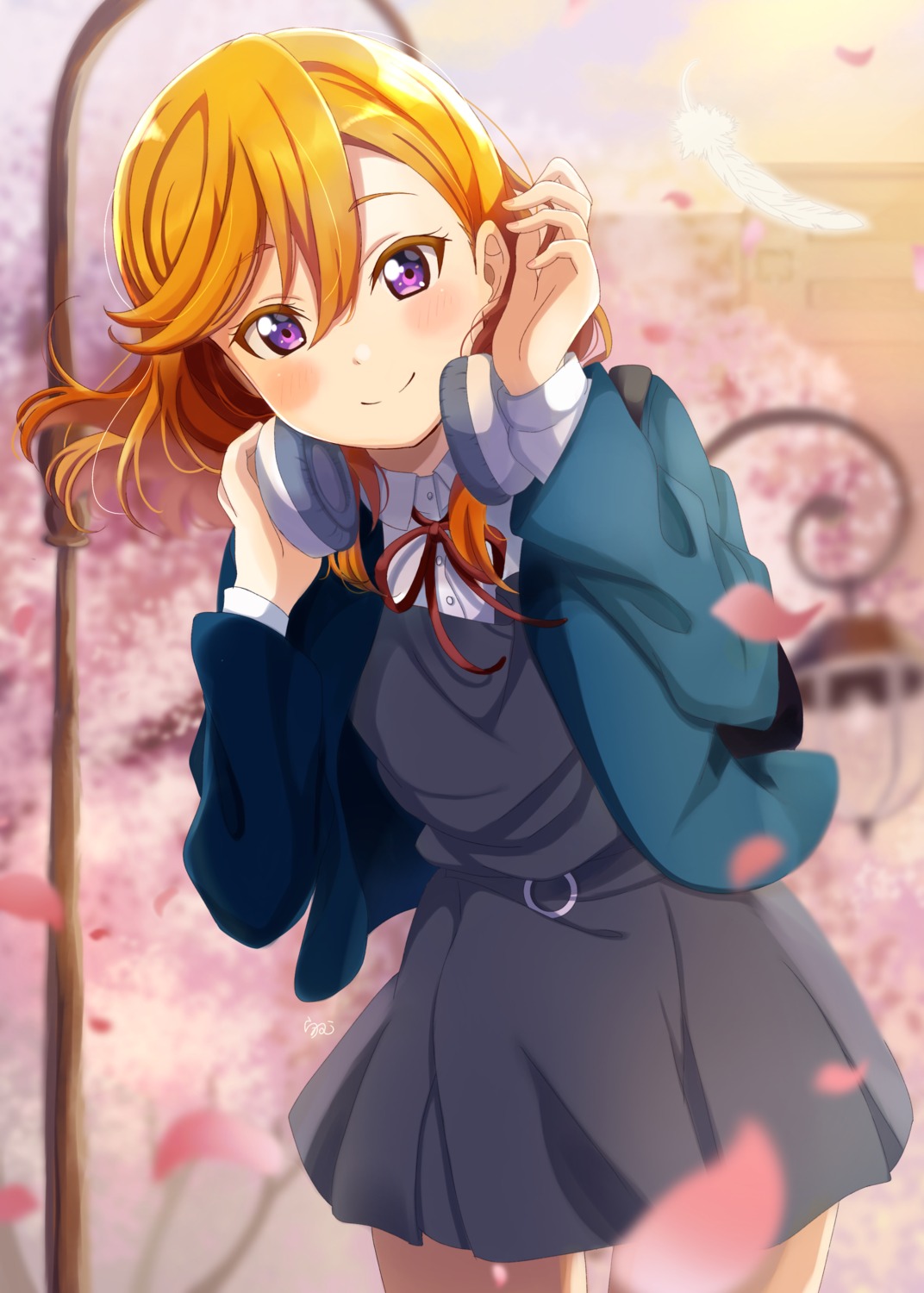 headphones, love_live!_(series), love_live!_superstar!!, ranemu, seifuku, shibuya_kanon
