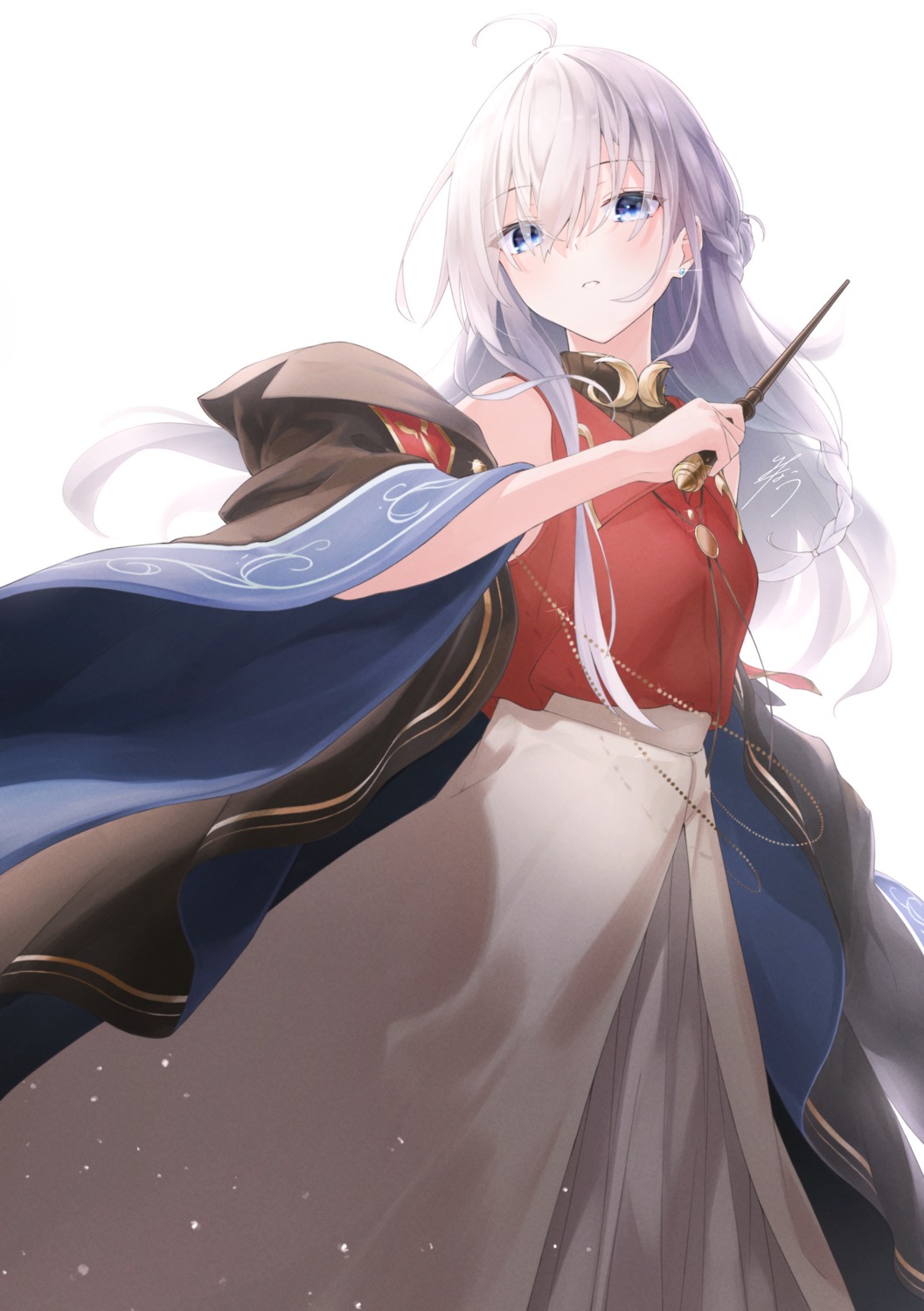 elaina_(majotabi), majo_no_tabitabi, minau37, weapon