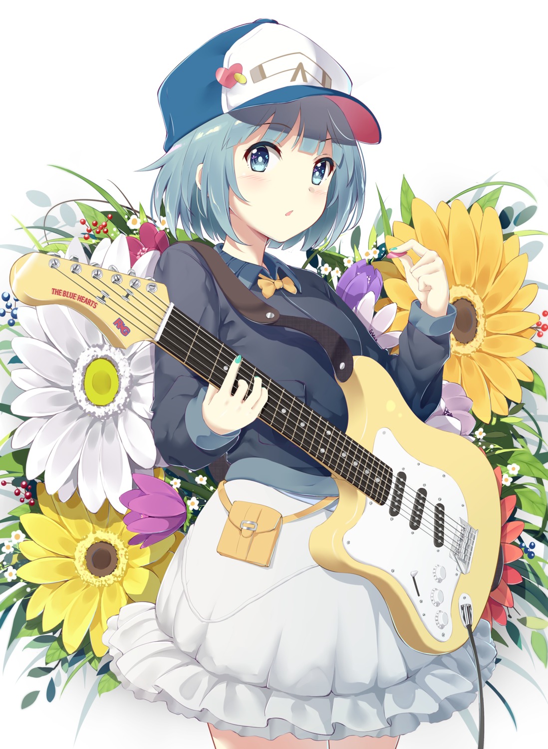 guitar, kosaka_yukina, mio_gure, rolling_girls