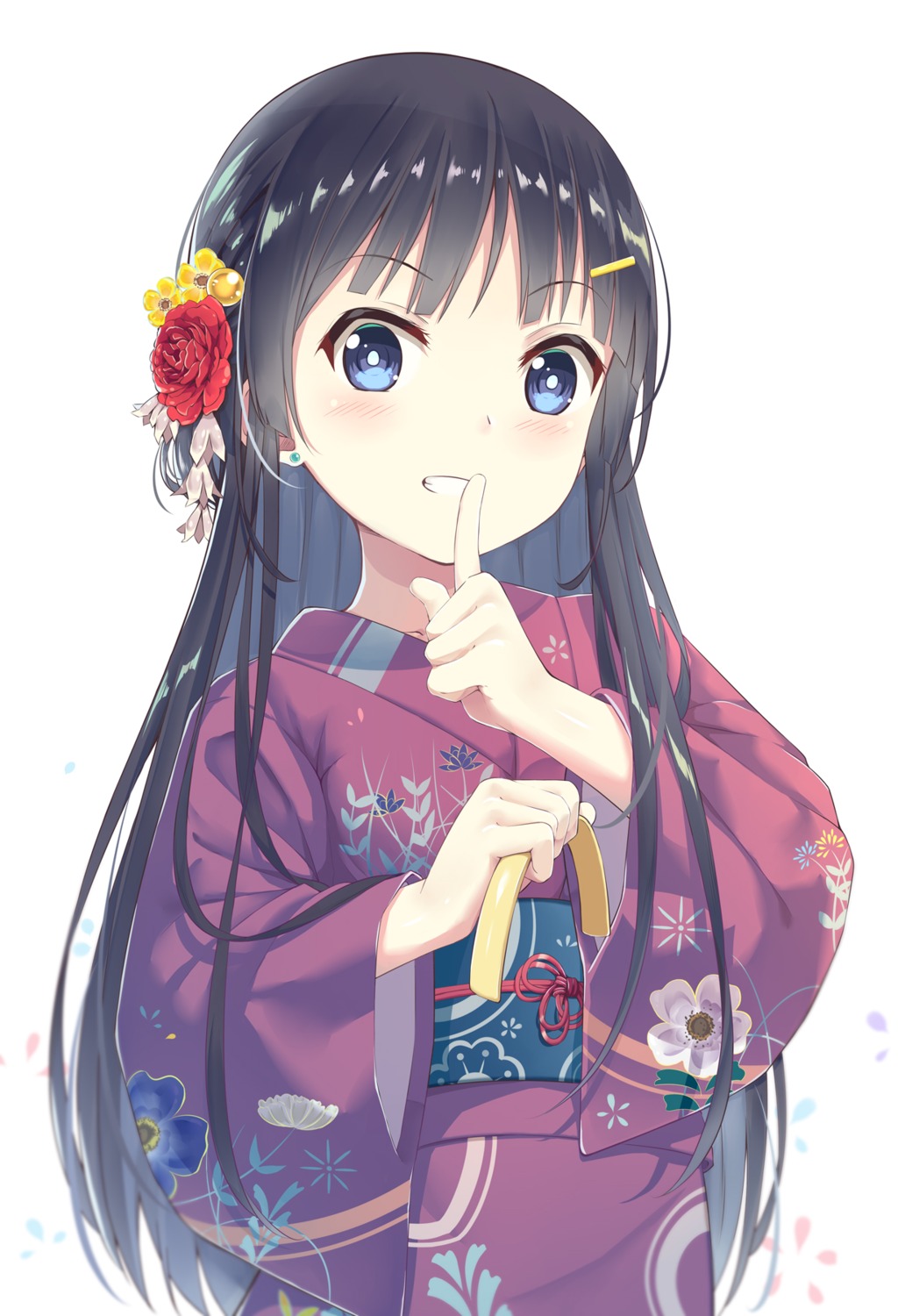 akiyama_mio, k-on!, kimono, mio_gure