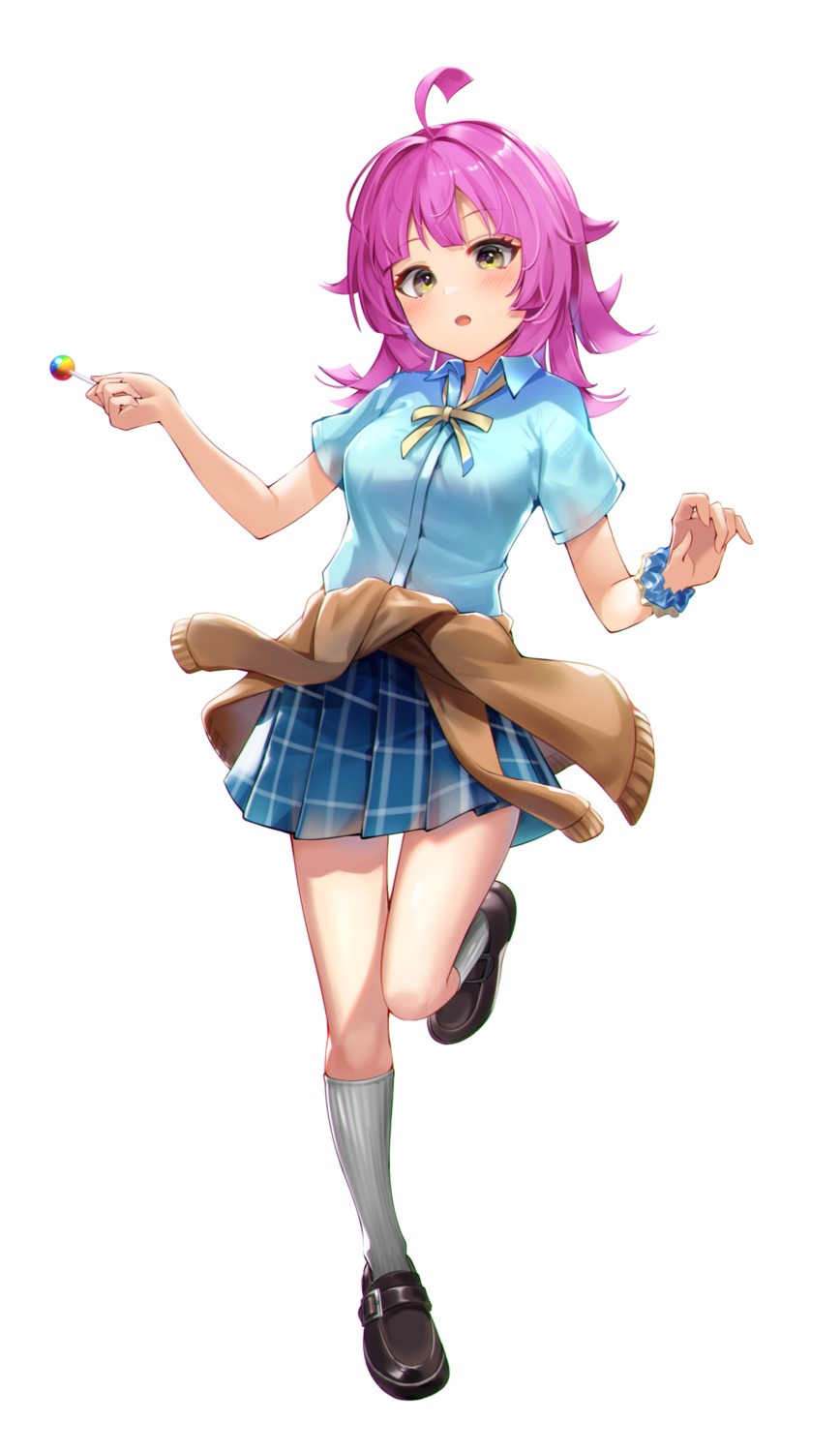 kenko_(a143016), love_live!_(series), love_live!_nijigasaki_gakuen_school_idol_doukoukai, seifuku, sweater, tennouji_rina