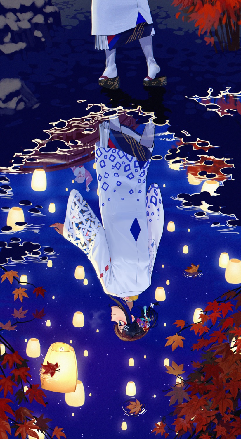 dierbeibanjia, japanese_clothes, megane