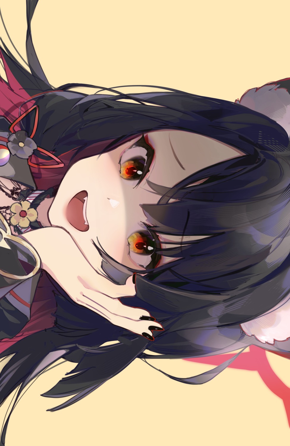animal_ears, blue_archive, halo, kitsune, kosaka_wakamo, shuimian_eru