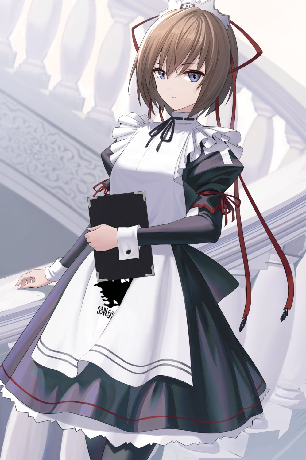 kirishima_kaori, maid, moekan, tagme
