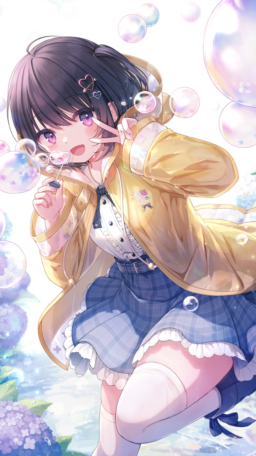 emori_miku_project, kon_hoshiro, thighhighs