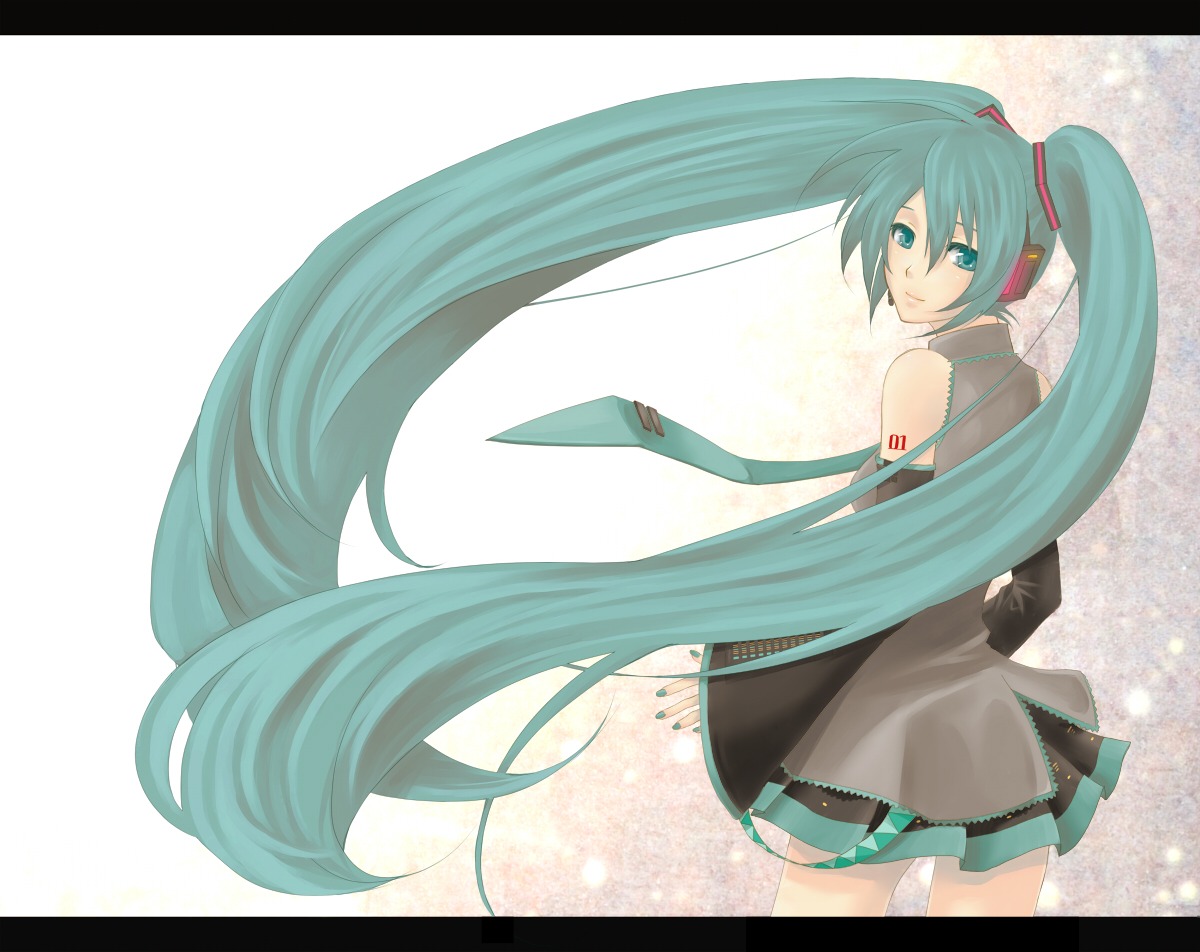 hatsune_miku, moz, vocaloid, wallpaper