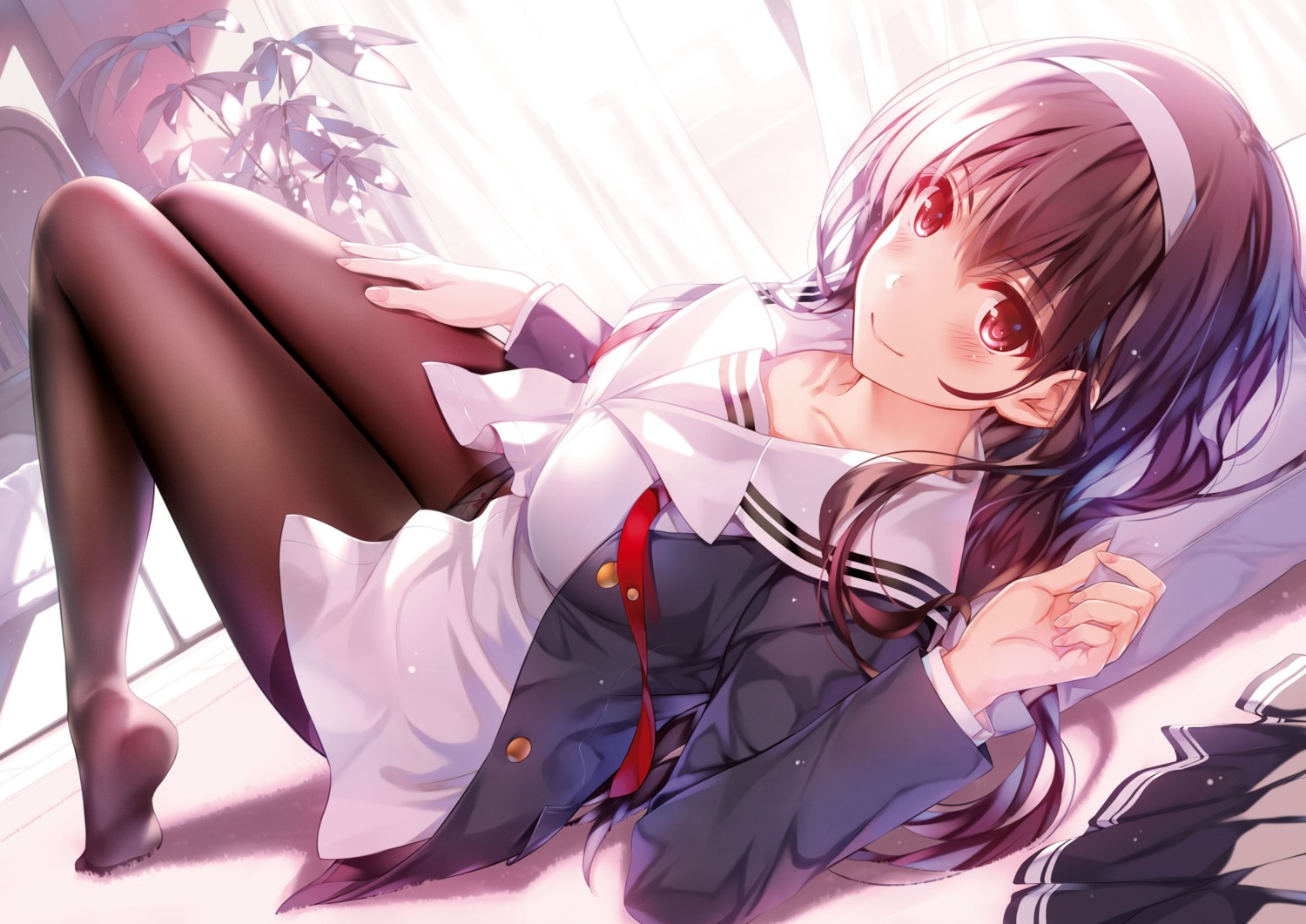 kasumigaoka_utaha, misaki_kurehito, pantsu, pantyhose, saenai_heroine_no_sodatekata, seifuku