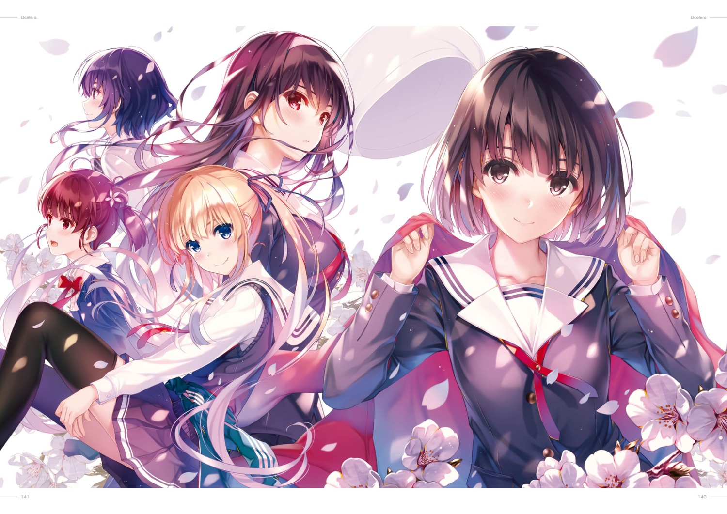 hashima_izumi, hyoudou_michiru, kasumigaoka_utaha, katou_megumi, misaki_kurehito, saenai_heroine_no_sodatekata, sawamura_spencer_eriri, seifuku