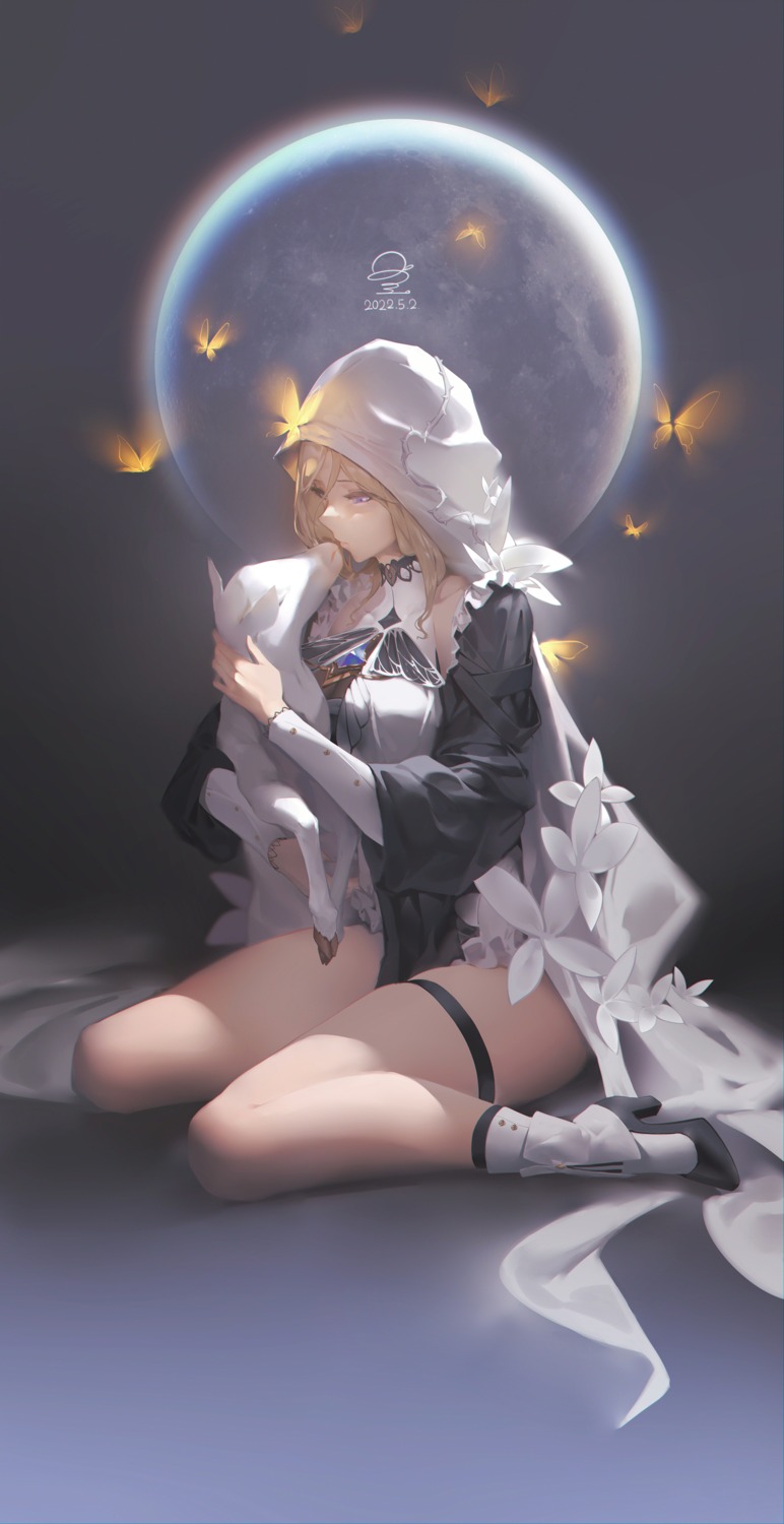 aponia_(honkai_impact), benghuai_xueyuan, garter, heels, honkai_impact, nun, ribao