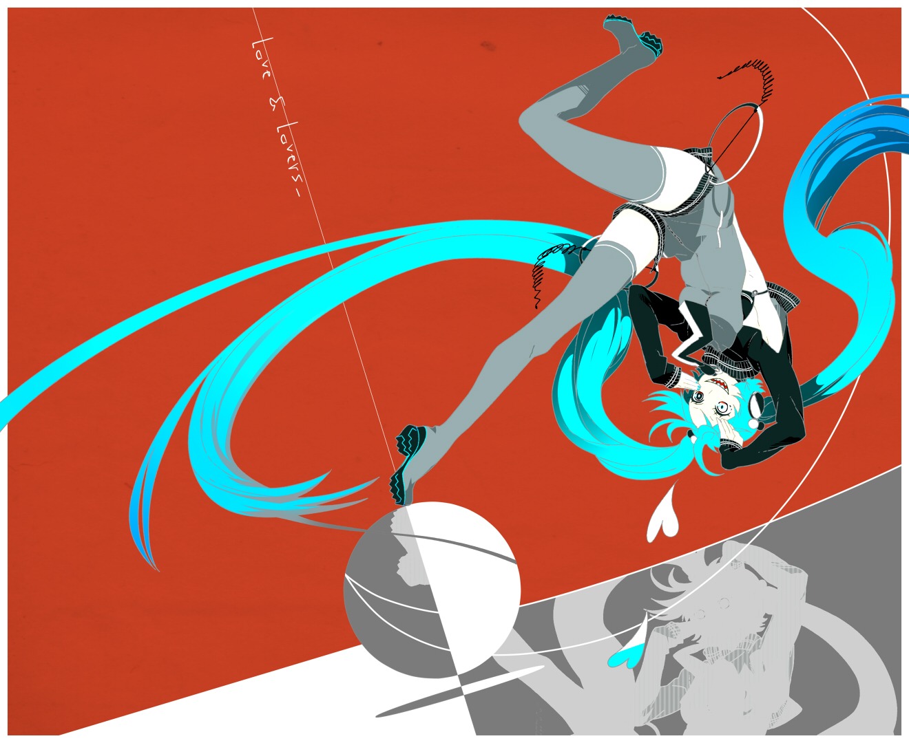 hatsune_miku, mohikan5, ura-omote_lovers_(vocaloid), vocaloid