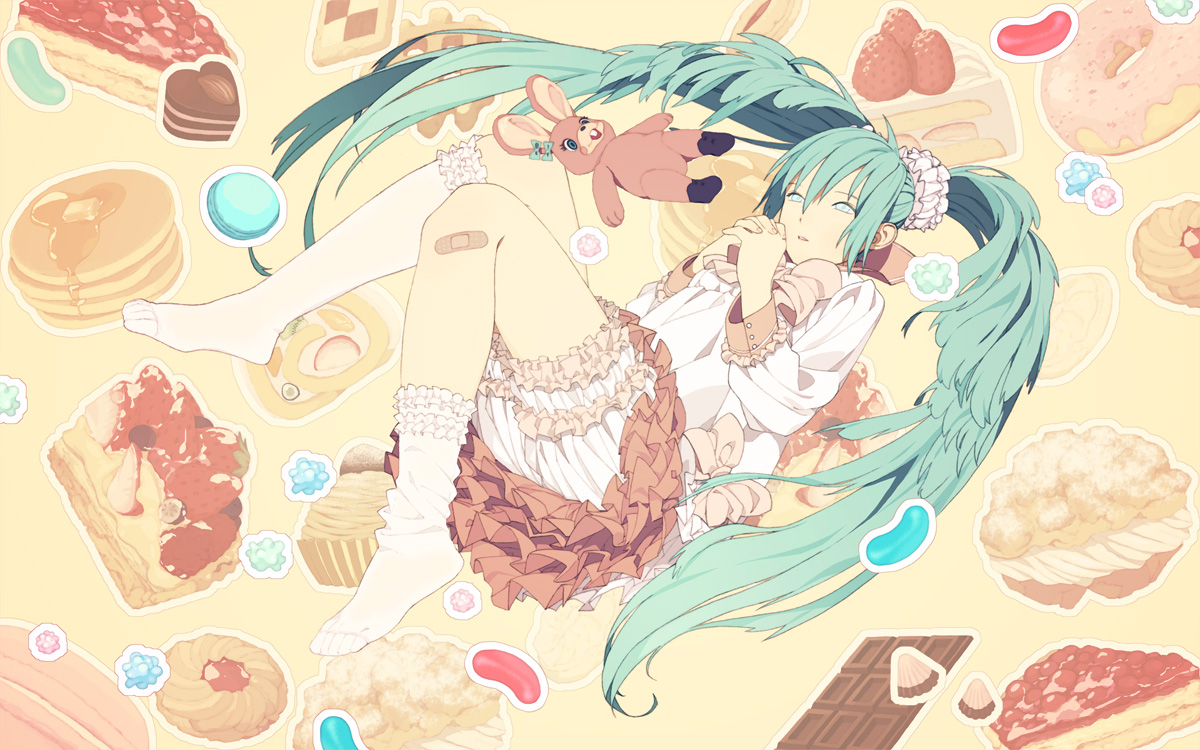 hatsune_miku, honya_lala, lots_of_laugh_(vocaloid), vocaloid