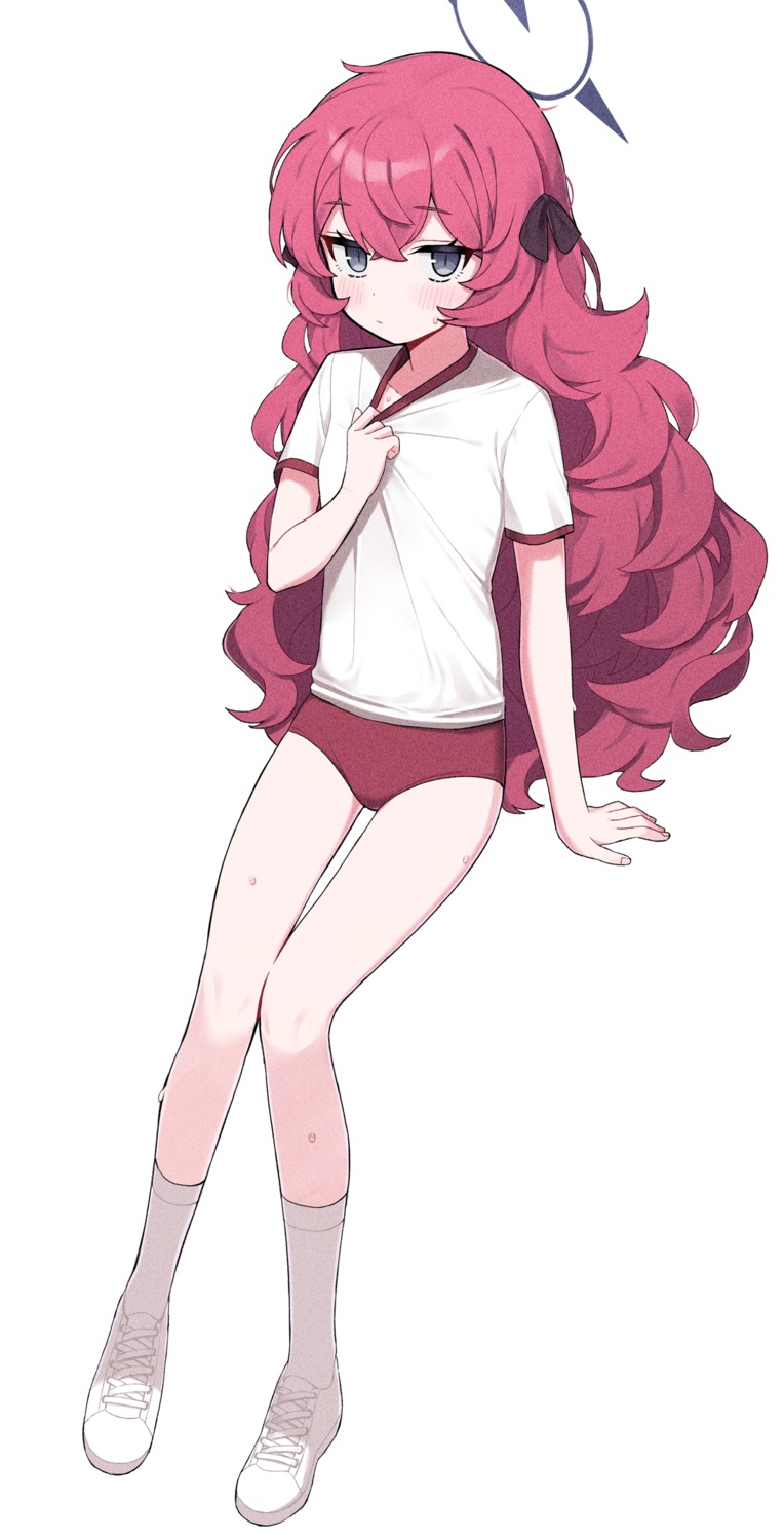 billbung, blue_archive, buruma, gym_uniform, halo, natsume_iroha