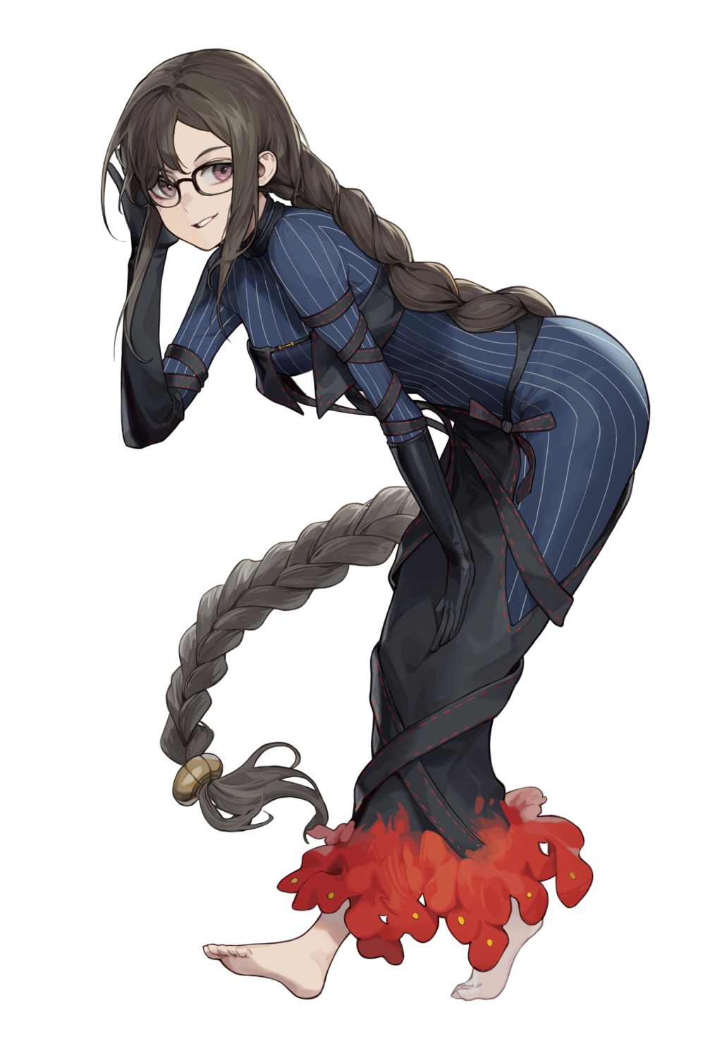 cotta_(heleif), dress, fate/grand_order, megane, tagme, yu_mei-ren_(fate)
