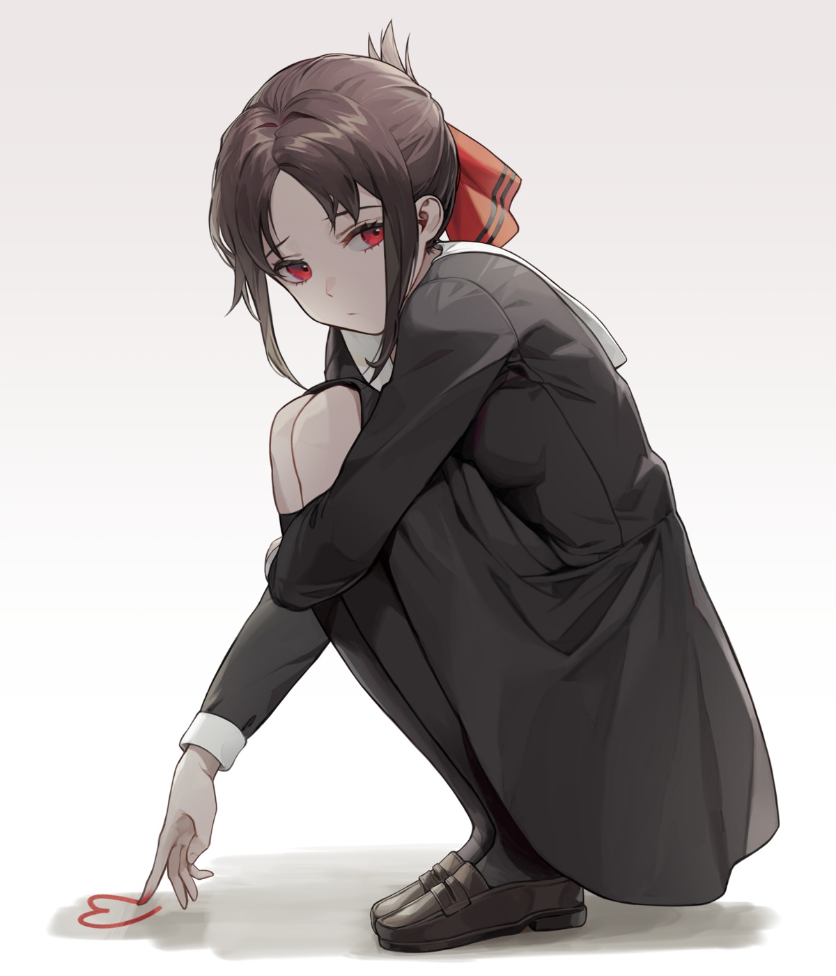 cotta_(heleif), kaguya-sama_wa_kokurasetai_~tensai-tachi_no_renai_zunousen~, seifuku, shinomiya_kaguya