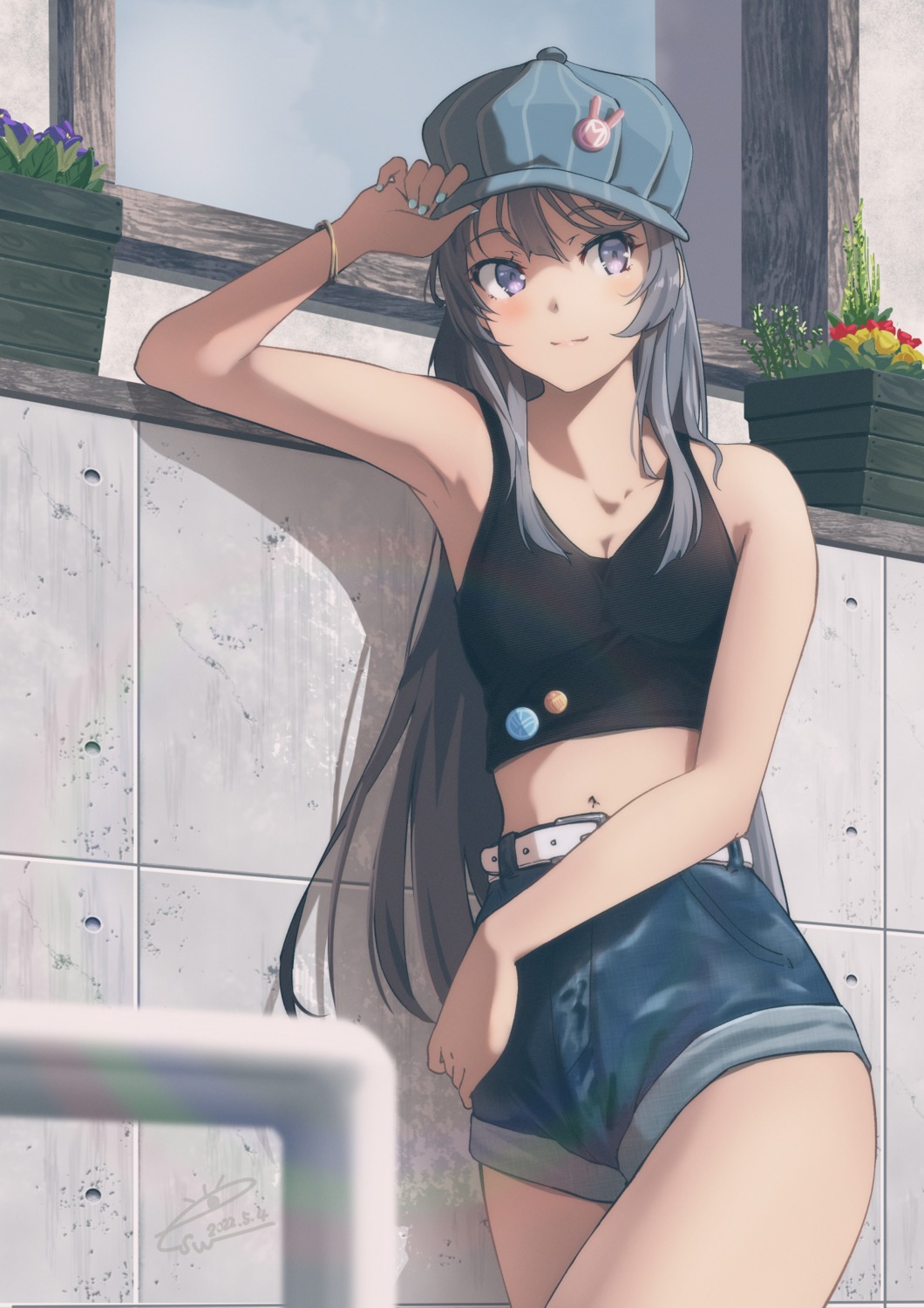 cleavage, raiz_art_works, sakurajima_mai, seishun_buta_yarou