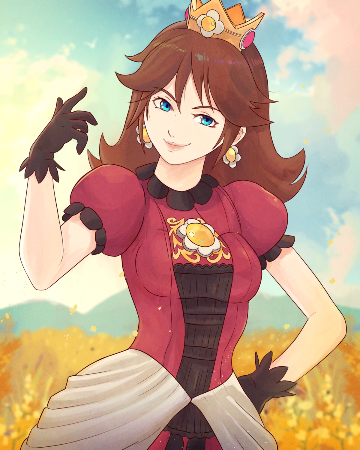 dress, mario_(series), princess_daisy, super_mario_land, super_smash_bros., truejekart