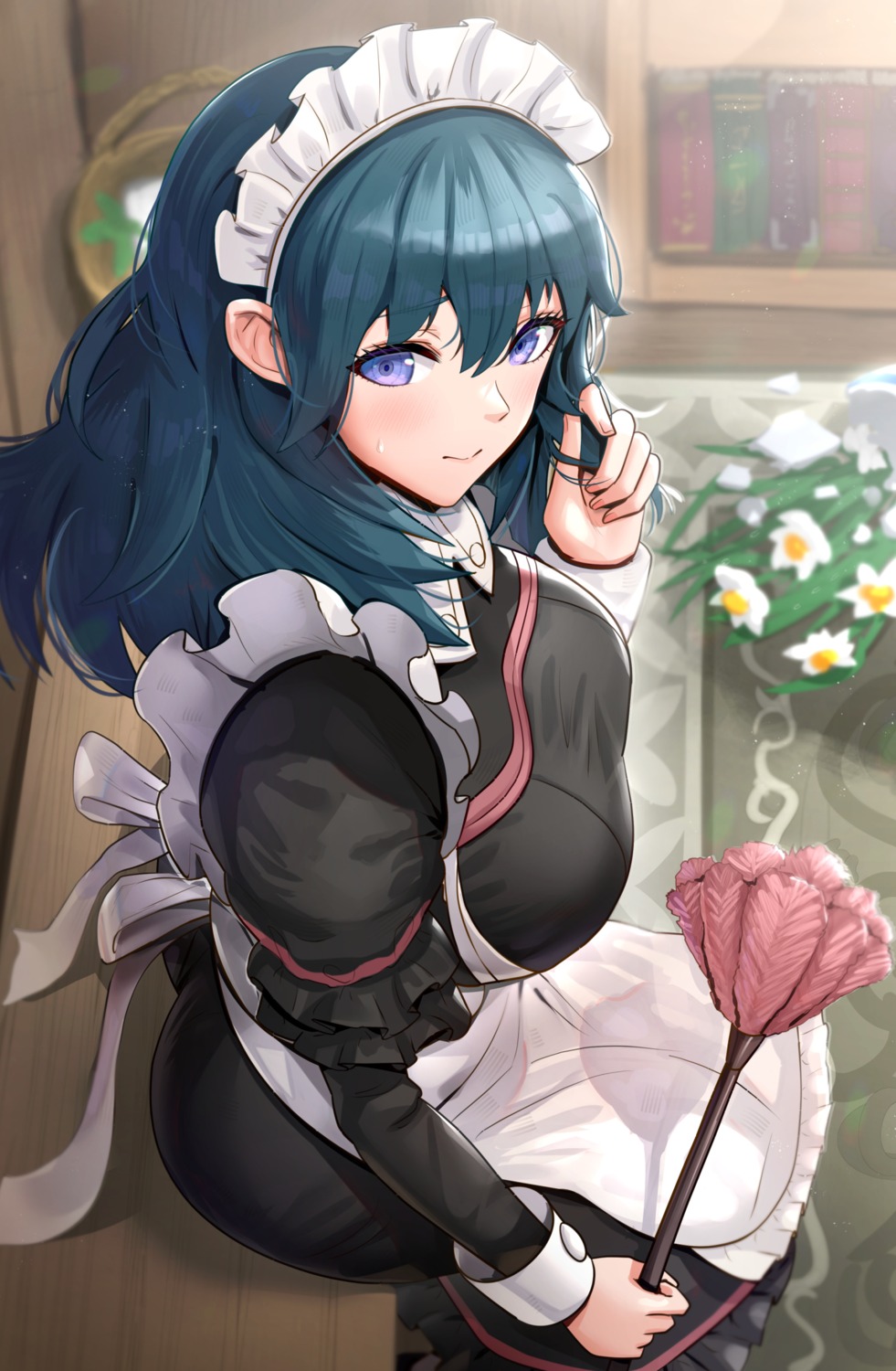 byleth_(fire_emblem), fire_emblem, fire_emblem_three_houses, gonzarez, maid