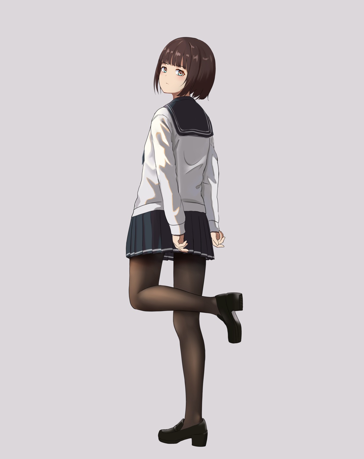 heels, pantyhose, seifuku, shoko, tagme