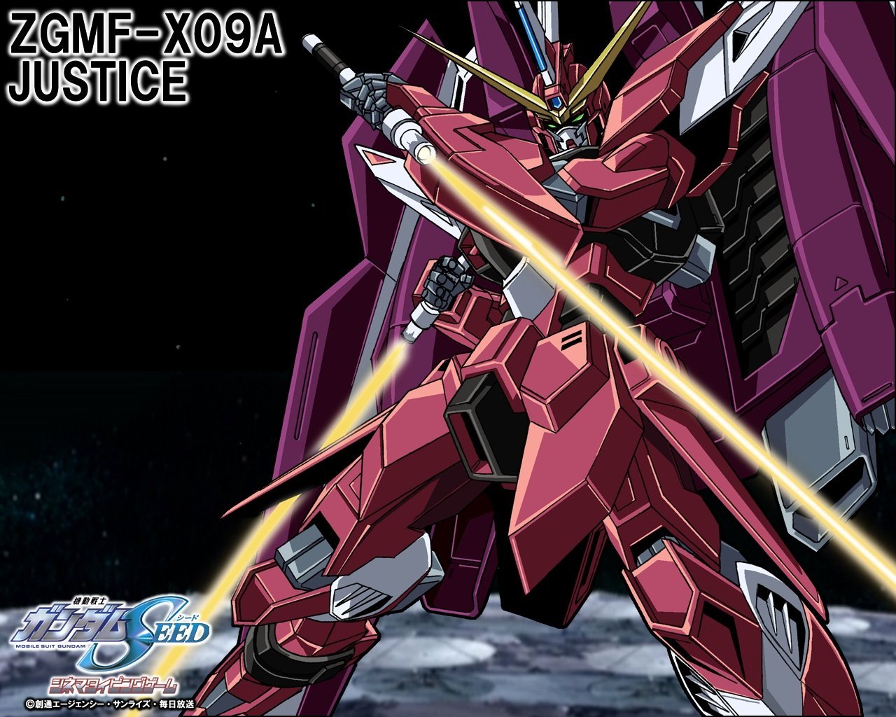 gundam, gundam_seed, justice_gundam, mecha, sword, wallpaper