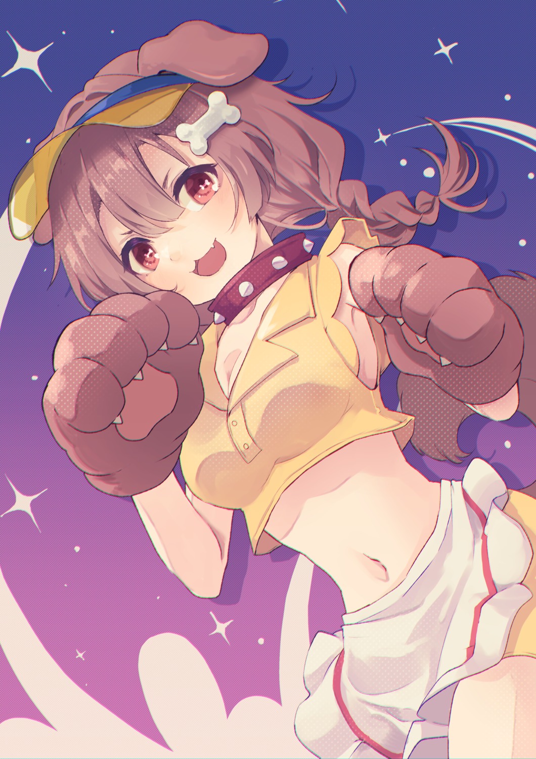 animal_ears, hololive, hololive_gamers, inugami_korone, inumimi, morikome_(moririce), tail