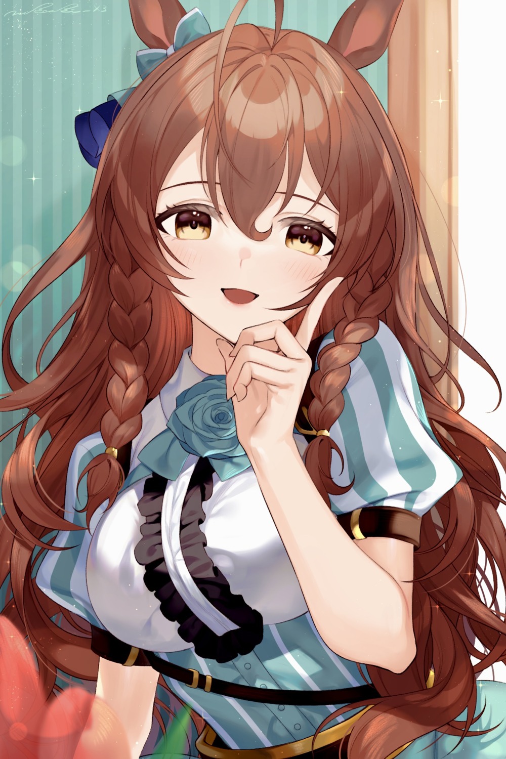 animal_ears, koyo_akio, mejiro_bright_(umamusume), uma_musume_pretty_derby, uniform
