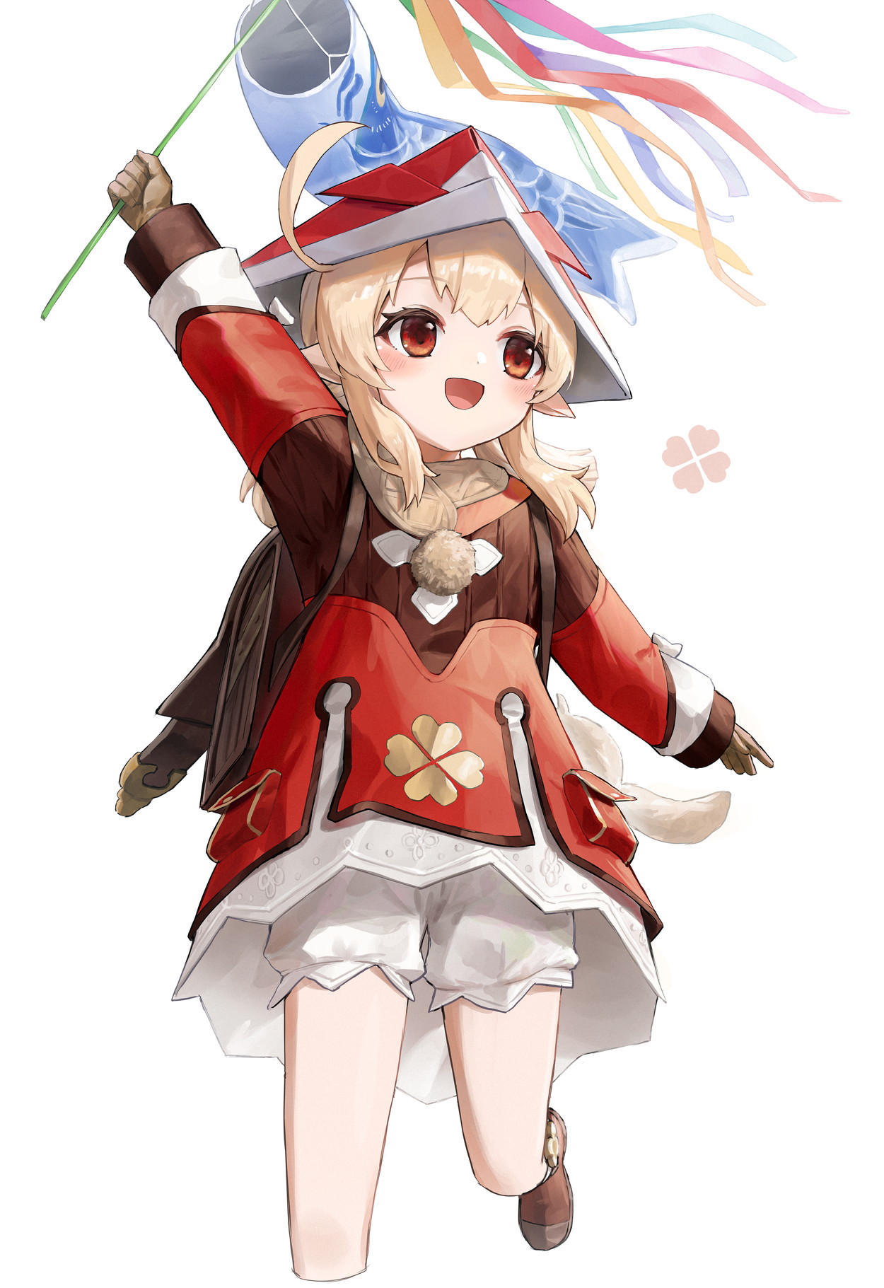 bloomers, ebiri_fy, genshin_impact, klee, pointy_ears