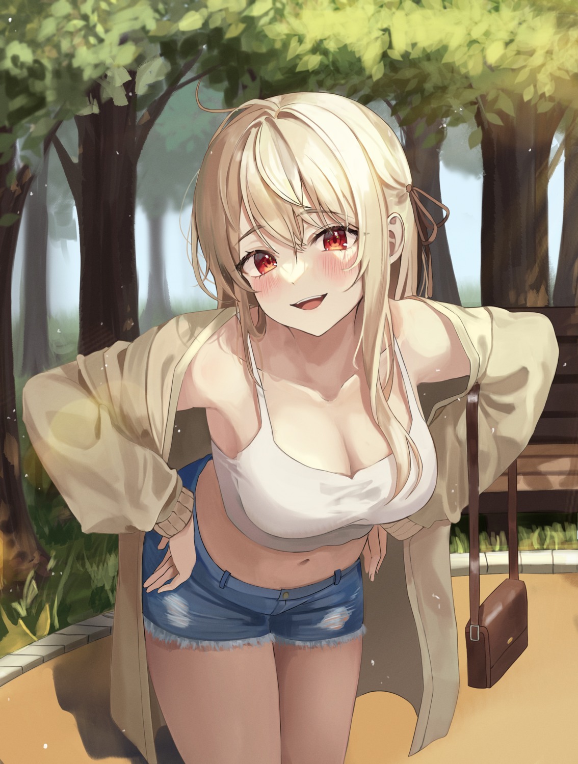 cleavage, fakey
