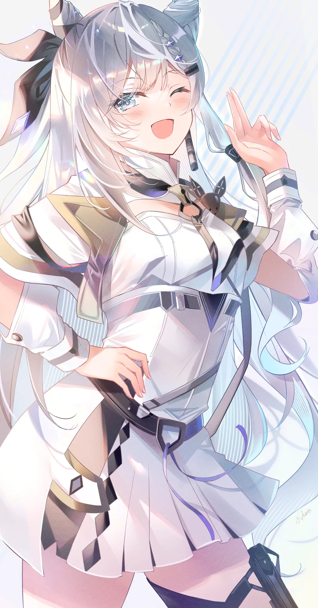 garter, hololive, hololive_indonesia, skirt_lift, starlight_crystalz, vestia_zeta
