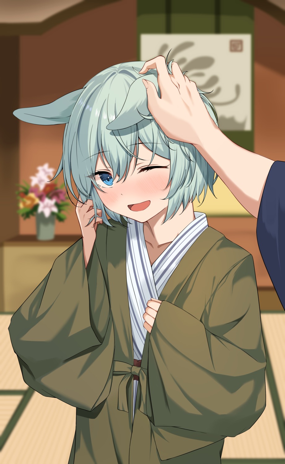animal_ears, cathy_idx, seiun_sky_(umamusume), uma_musume_pretty_derby, yukata