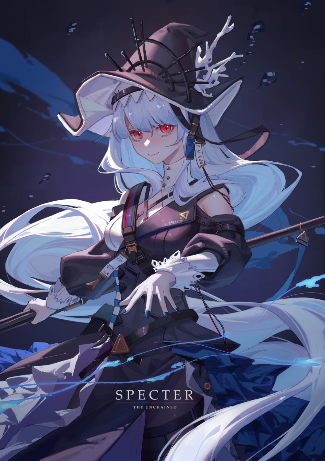 areaaaron, arknights, specter_(arknights), witch