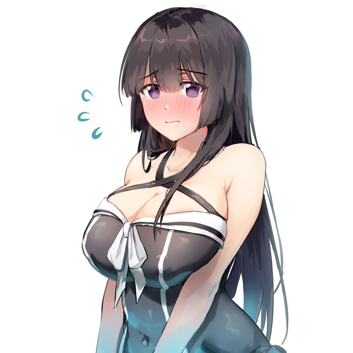 bang_dream!, bang_dream!_episode_of_roselia, cleavage, rowkiba, shirokane_rinko, swimsuits