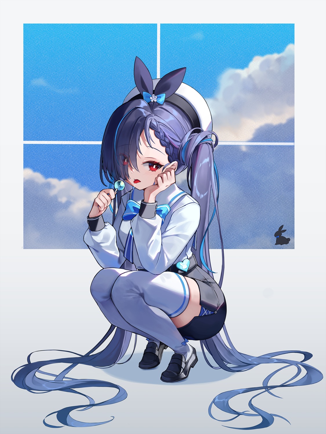 laevan, thighhighs