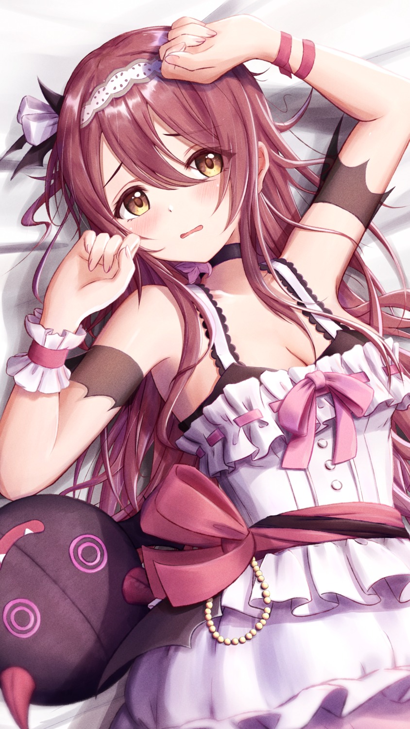 cleavage, masuku_(saint_mask), oosaki_tenka, the_idolm@ster, the_idolm@ster_shiny_colors