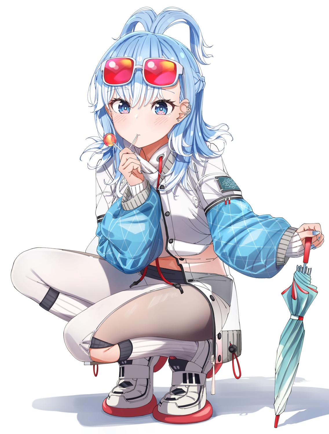 hololive, hololive_indonesia, kobo_kanaeru, megane, shinomu_(cinomoon), umbrella