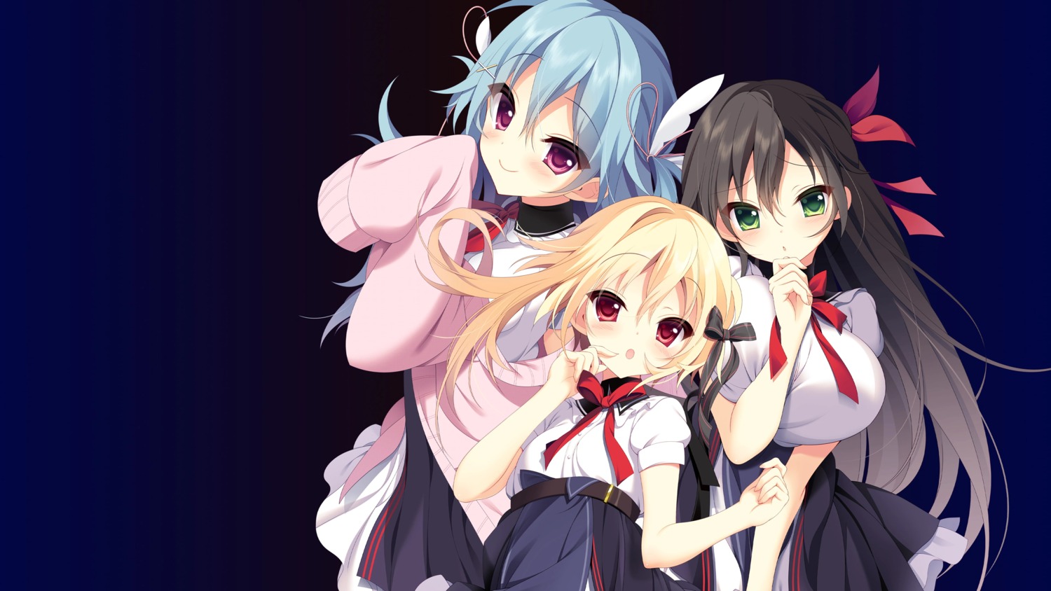 meikei_no_lupercalia, seifuku, sushimekabu, sweater, uguisukagura, wallpaper