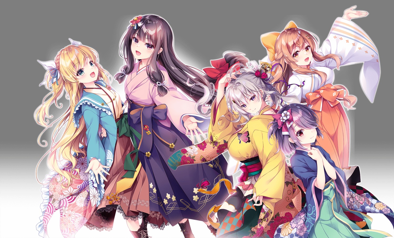 christina_white, ensemble_(company), fujinami_rin, hana_wa_mijikashi_odoreyo_otome, japanese_clothes, melissa_leoni, mizuki_yuuma, nanotaro, tita_j, transparent_png, trap, tsukubane_shinobu, yuzuriha_koharu