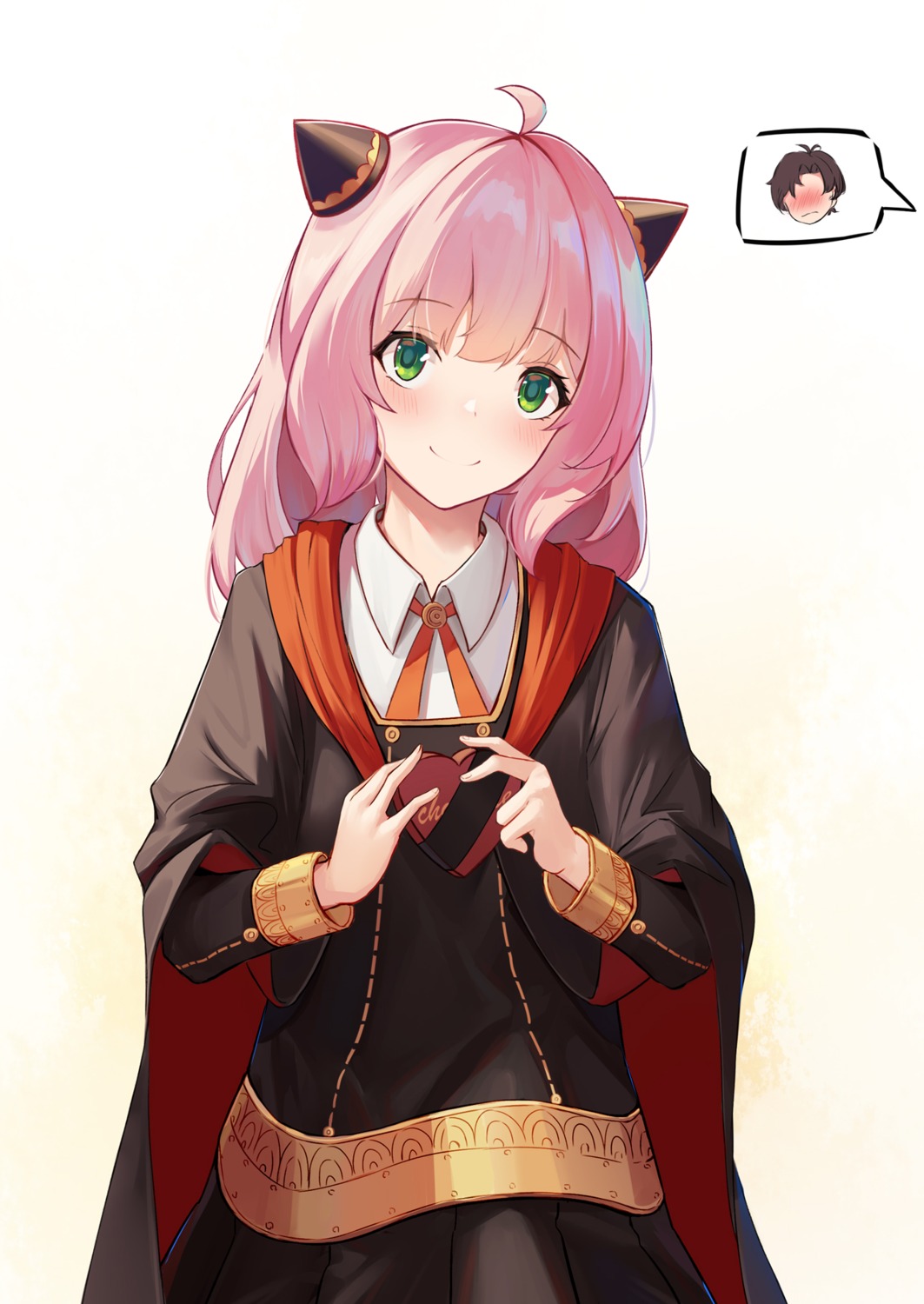 airool, anya_forger, damian_desmond, seifuku, spy_x_family