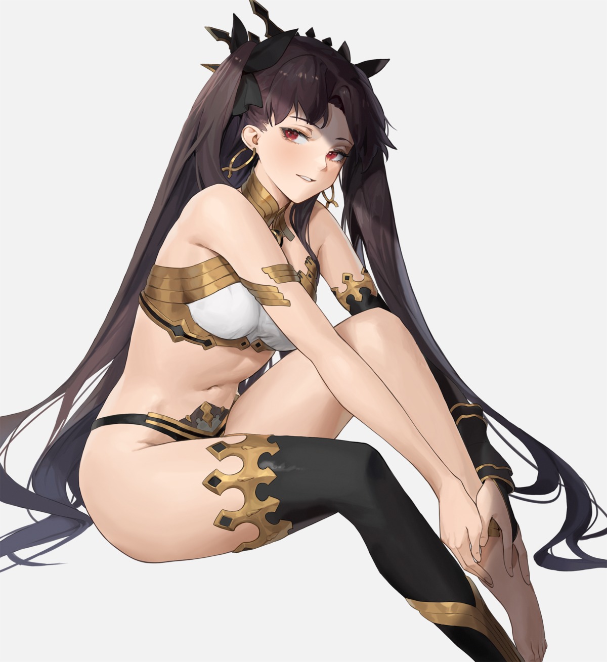 bikini_armor, cotta_(heleif), fate/grand_order, ishtar_(fate), thighhighs, toosaka_rin