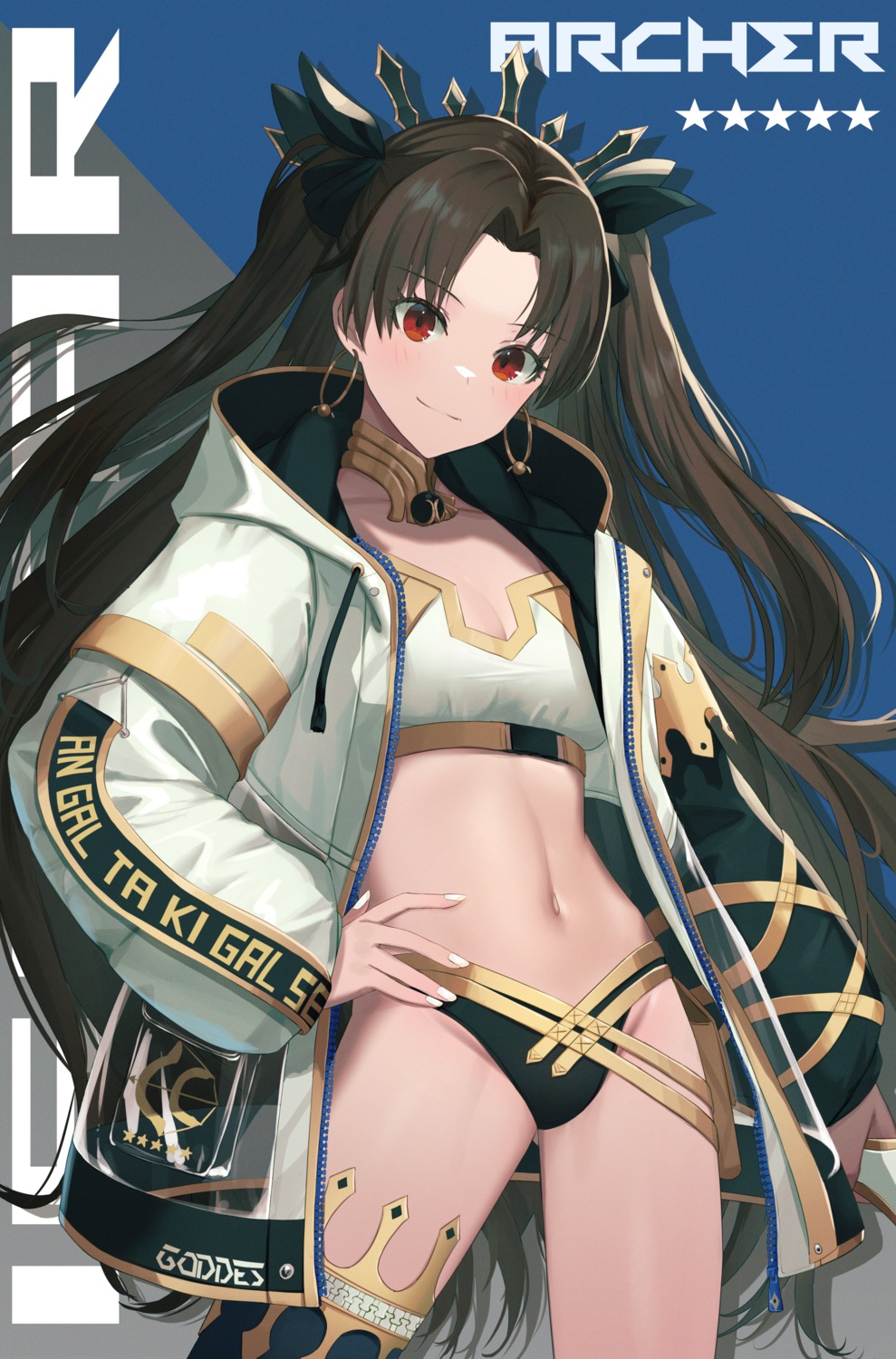 bikini, bikini_armor, dolce_(dolsuke), fate/grand_order, ishtar_(fate), swimsuits, thighhighs
