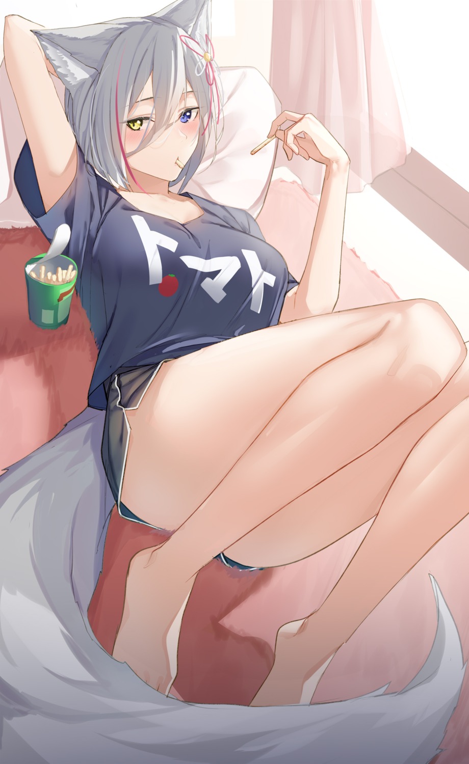animal_ears, heterochromia, nekomimi, pallad, ronomiya_hinagiku, tail
